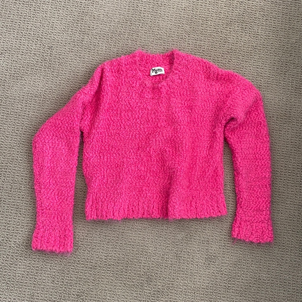 Show Me Your Mumu Pink Sweater